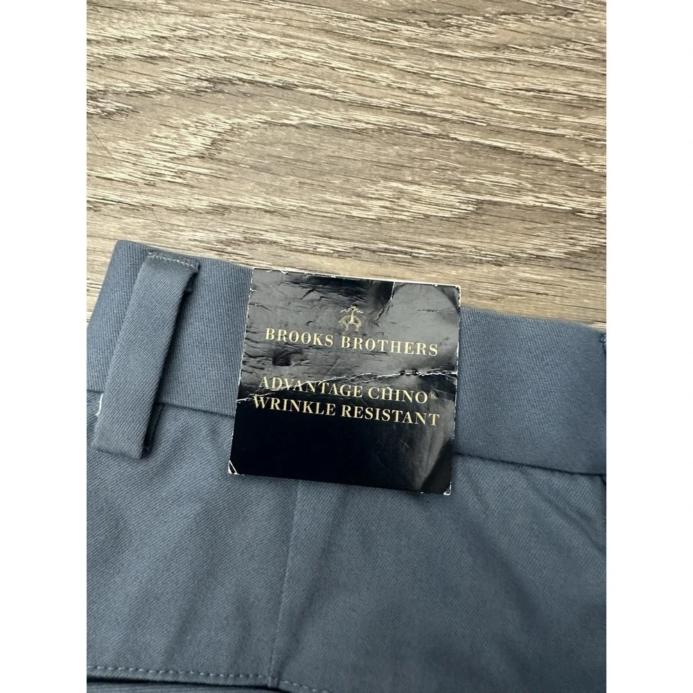 NWT Brooks Brothers Lightweight Advantage Chino Shorts Blue Size 30